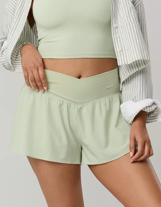 Aeo OFFLINE By Aerie Real Me Crossover Flowy Short