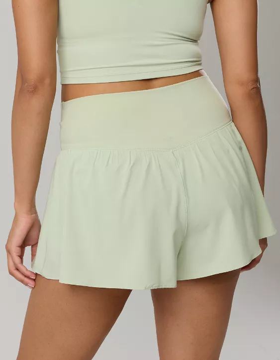 Aeo OFFLINE By Aerie Real Me Crossover Flowy Short