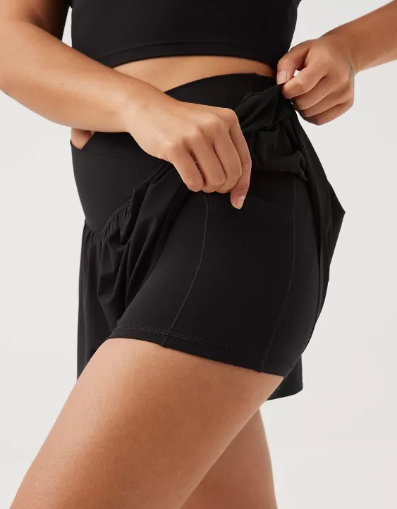 Aeo OFFLINE By Aerie Real Me Crossover Flowy Short