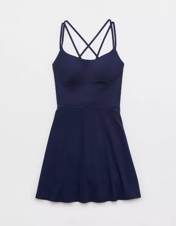 Aeo OFFLINE By Aerie Real Me Hold Up Strappy Dress