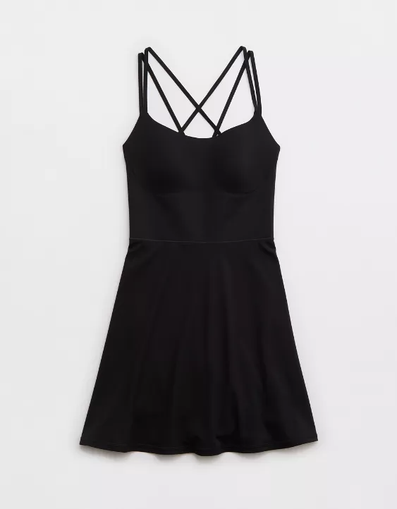 Aeo OFFLINE By Aerie Real Me Hold Up Strappy Dress