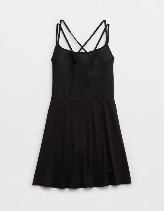 Aeo OFFLINE By Aerie Real Me Hold Up Strappy Dress