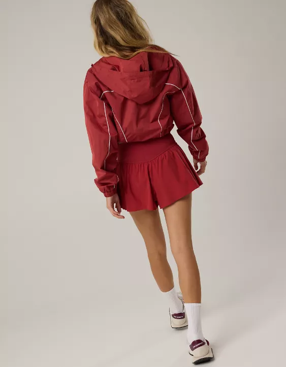 Aeo OFFLINE By Aerie Real Me Pleated Flowy Short