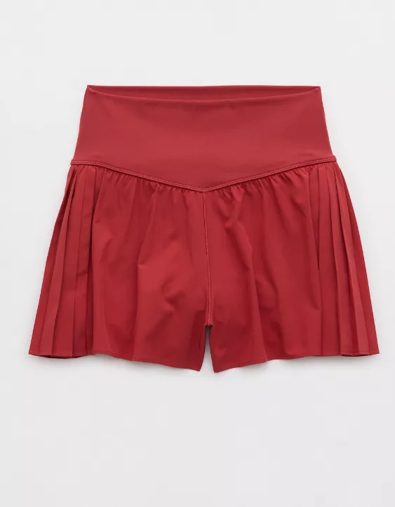 Aeo OFFLINE By Aerie Real Me Pleated Flowy Short