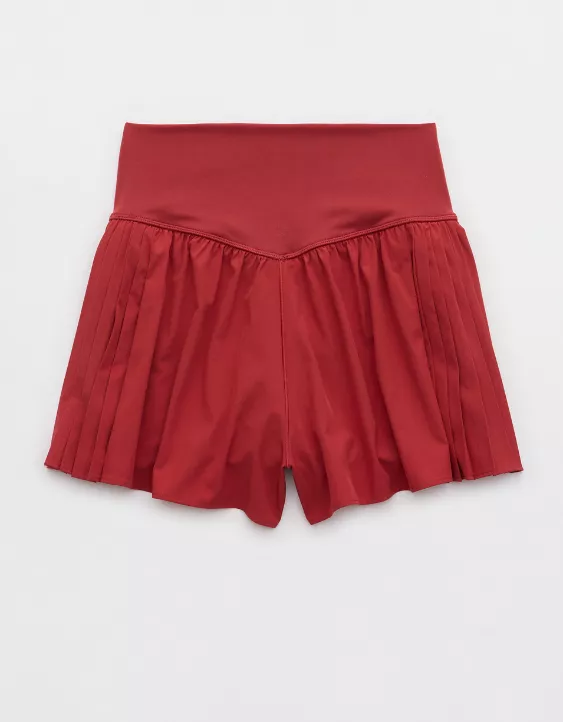 Aeo OFFLINE By Aerie Real Me Pleated Flowy Short