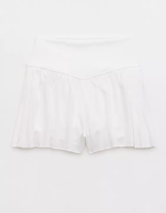 Aeo OFFLINE By Aerie Real Me Pleated Flowy Short