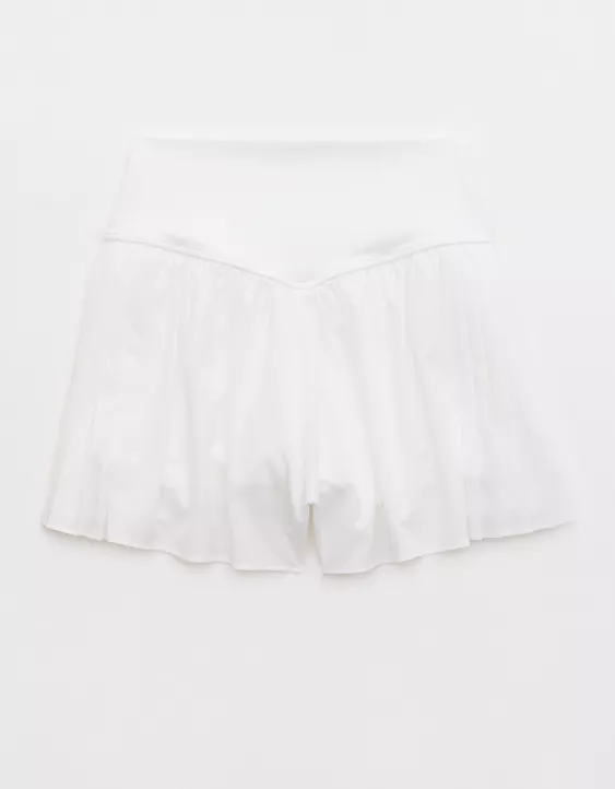 Aeo OFFLINE By Aerie Real Me Pleated Flowy Short