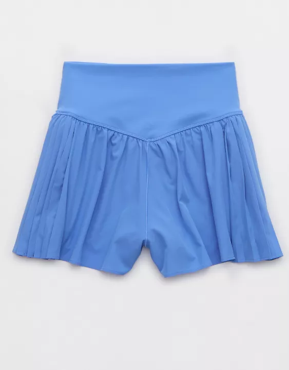 Aeo OFFLINE By Aerie Real Me Pleated Flowy Short