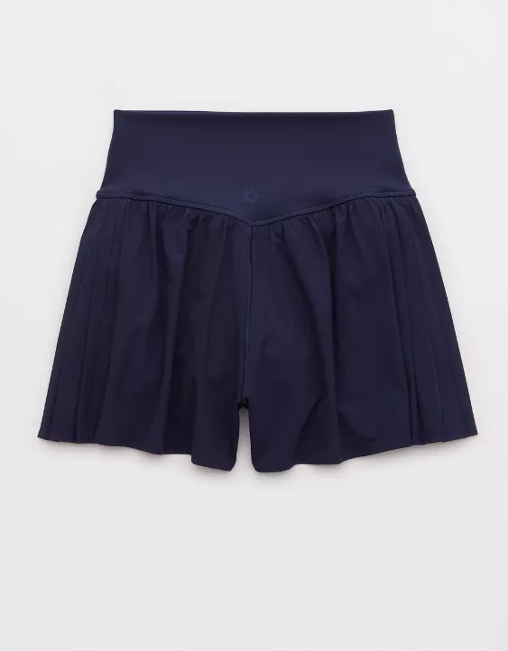 Aeo OFFLINE By Aerie Real Me Pleated Flowy Short
