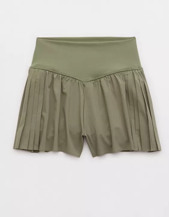 Aeo OFFLINE By Aerie Real Me Pleated Flowy Short