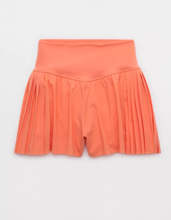 Aeo OFFLINE By Aerie Real Me Pleated Flowy Short