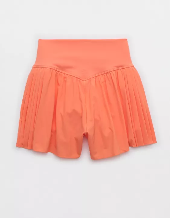 Aeo OFFLINE By Aerie Real Me Pleated Flowy Short