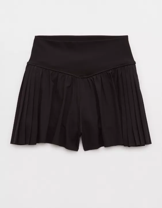Aeo OFFLINE By Aerie Real Me Pleated Flowy Short