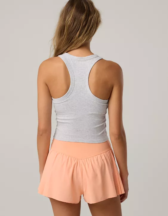 Aeo OFFLINE By Aerie Real Me Pleated Flowy Short