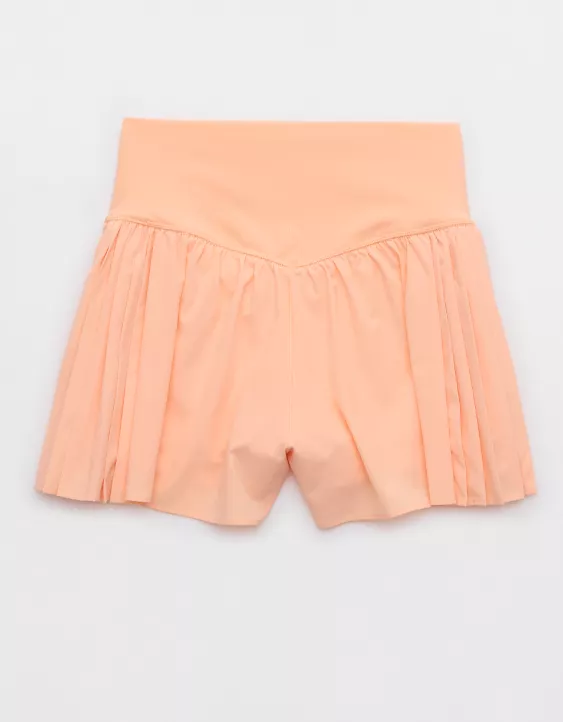 Aeo OFFLINE By Aerie Real Me Pleated Flowy Short
