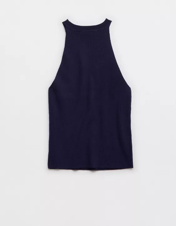 Aeo Pickletini Olivia Halter Sweater Tank