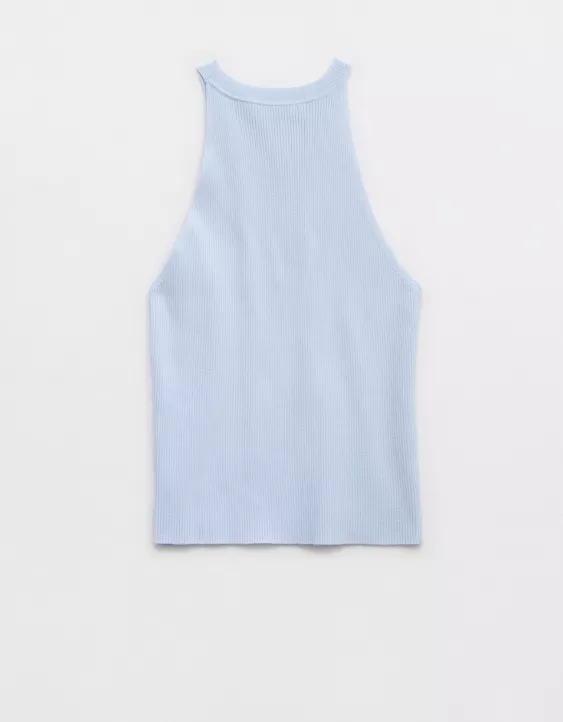 Aeo Pickletini Olivia Halter Sweater Tank