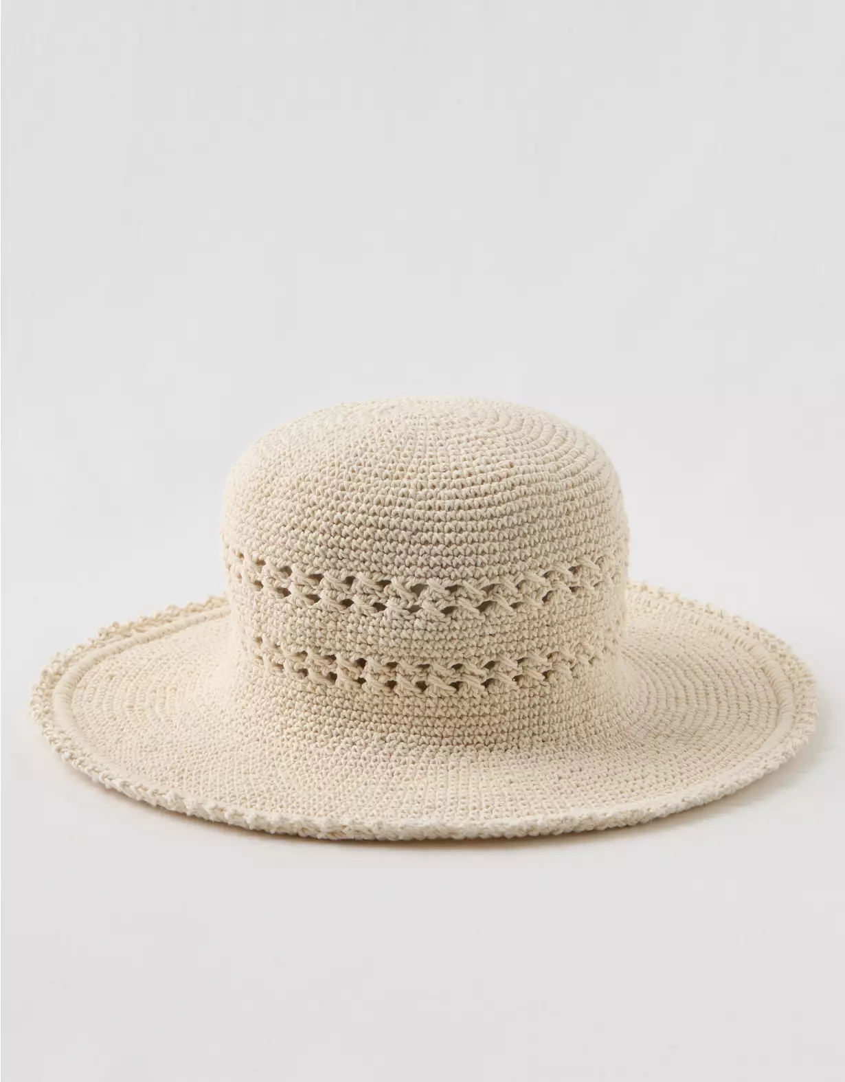 aeo San Diego Hat Co Crochet Bucket Hat