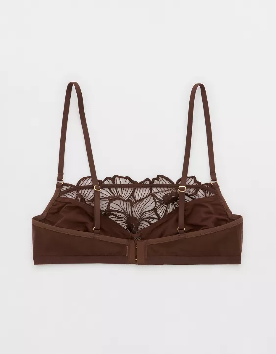 Aeo Show Off Embroidery Bralette