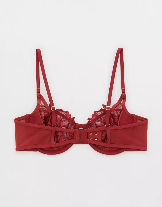 Aeo Show Off Embroidery Unlined Bra