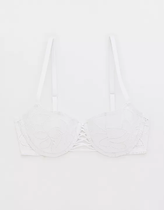 Aeo Show Off Eyelet Balconette Bra
