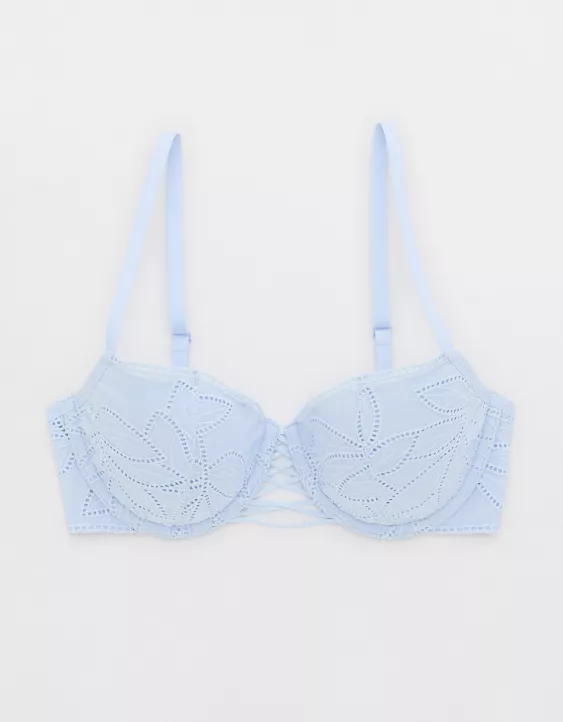 Aeo Show Off Eyelet Balconette Bra