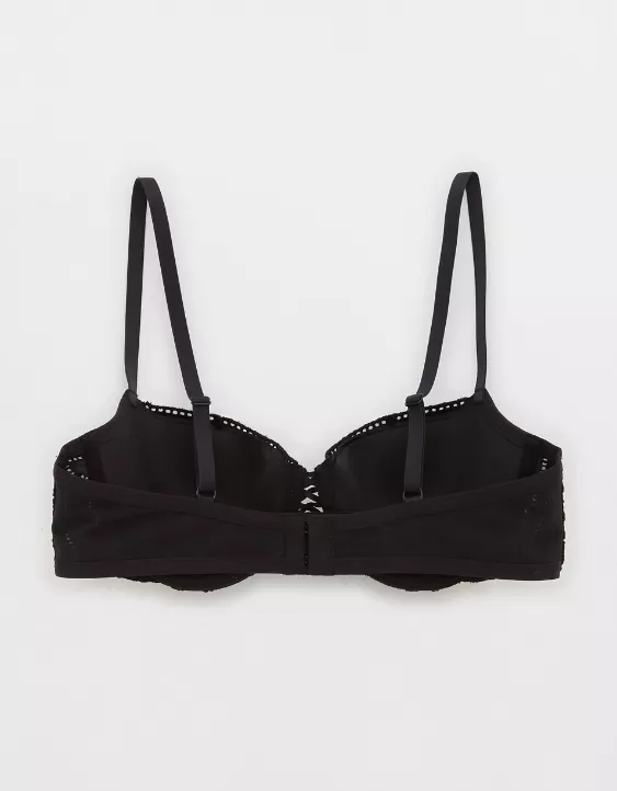Aeo Show Off Eyelet Balconette Bra