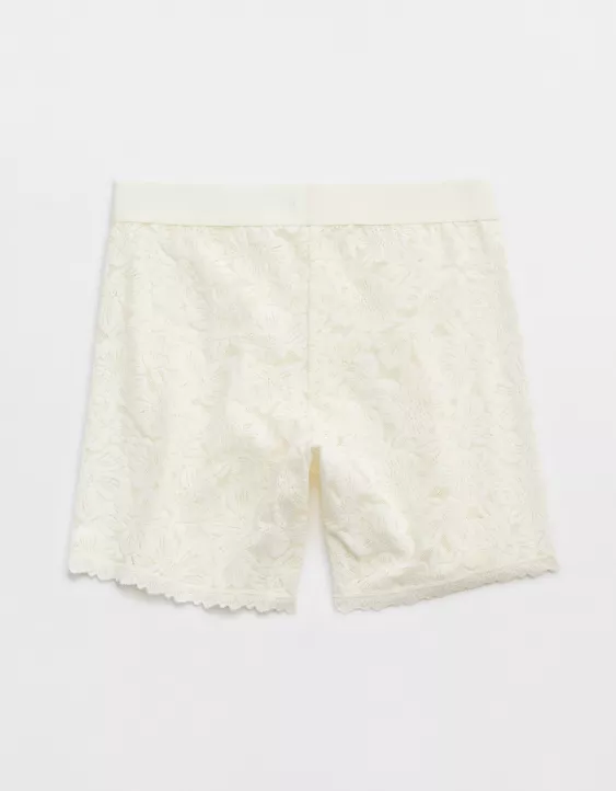 Aeo Show Off Rosey Lace Boyshort Underwear