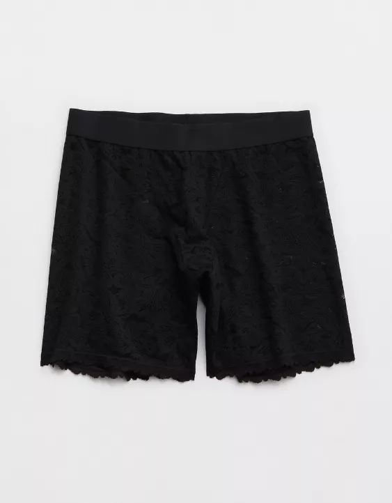 Aeo Show Off Rosey Lace Boyshort Underwear