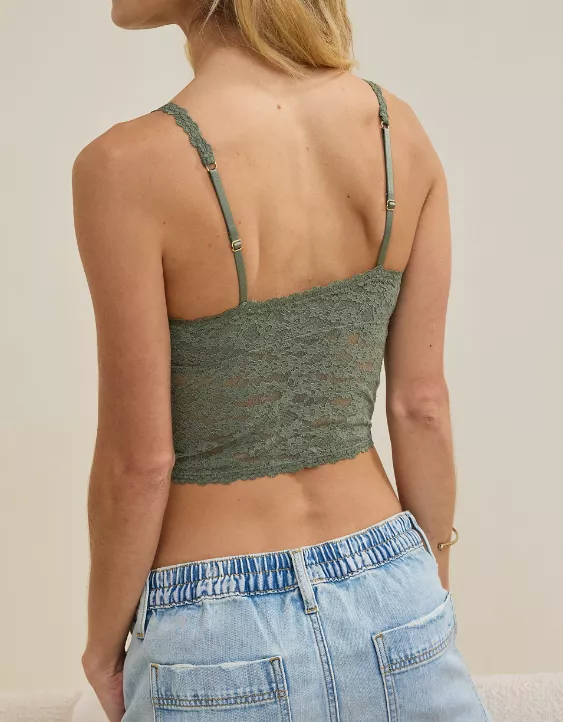 Aeo Show Off Vintage Lace Bra Top
