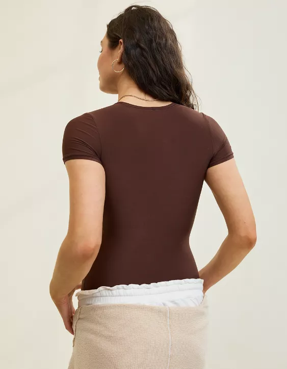 Aeo SMOOTHEZ Short Sleeve Bodysuit