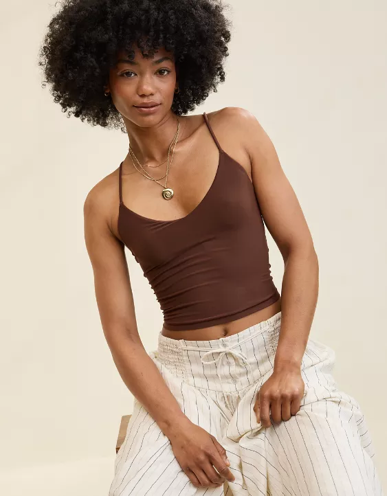 Aeo SMOOTHEZ Strappy Back Tank Top
