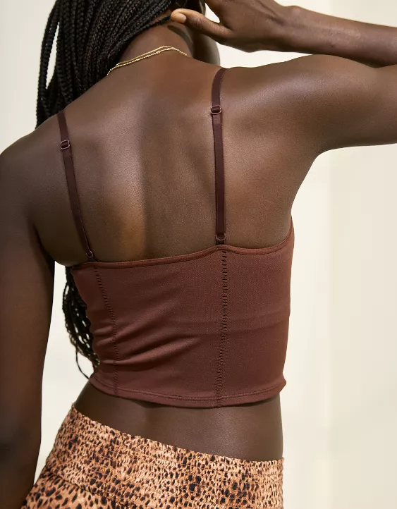 Aeo Superchill Seamless Corset Bra Top