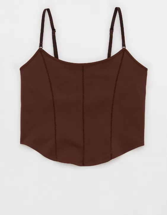 Aeo Superchill Seamless Corset Bra Top