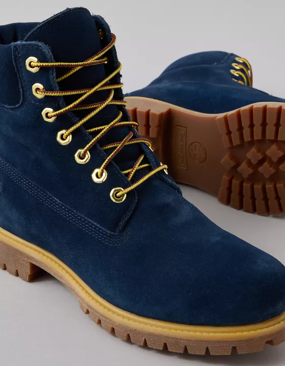 Aeo Timberland X AE Indigo Suede 6" Classic Boot