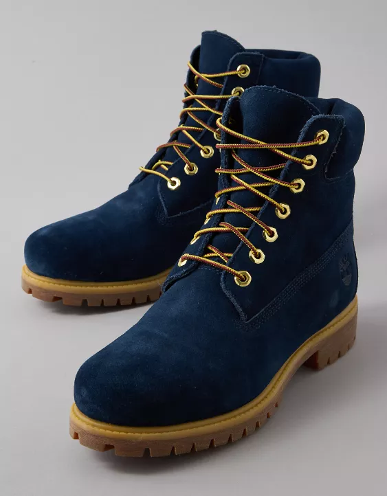 Aeo Timberland X AE Indigo Suede 6" Classic Boot