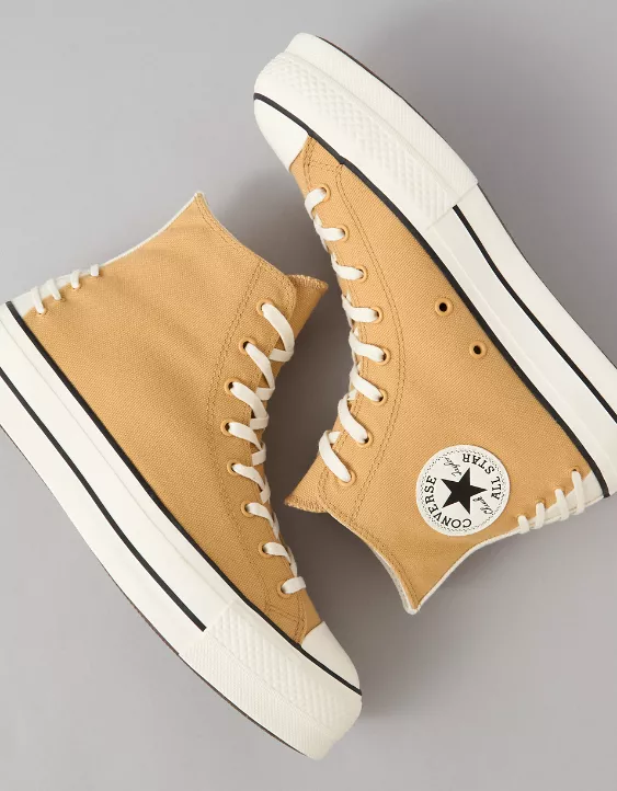 Aeo Converse Chuck Taylor Classic Romantic All Star High-Top Platform Sneaker