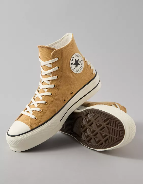 Aeo Converse Chuck Taylor Classic Romantic All Star High-Top Platform Sneaker