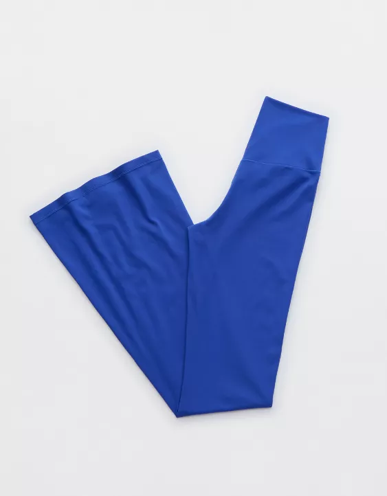 Aeo OFFLINE By Aerie Real Me High Waisted Crossover Flare Legging