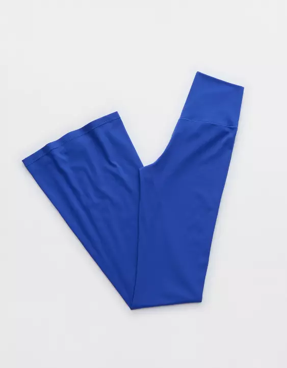 Aeo OFFLINE By Aerie Real Me High Waisted Crossover Flare Legging