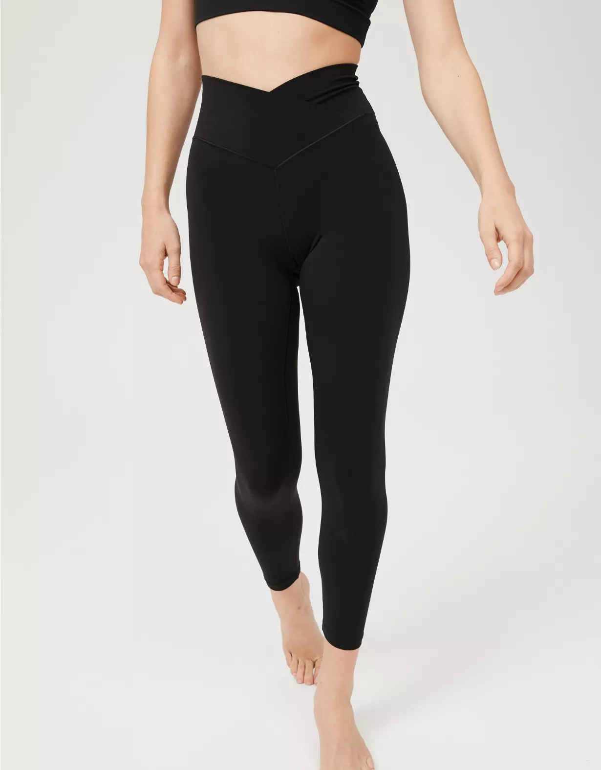 aeo OFFLINE By Aerie Real Me High Waisted Crossover Legging
