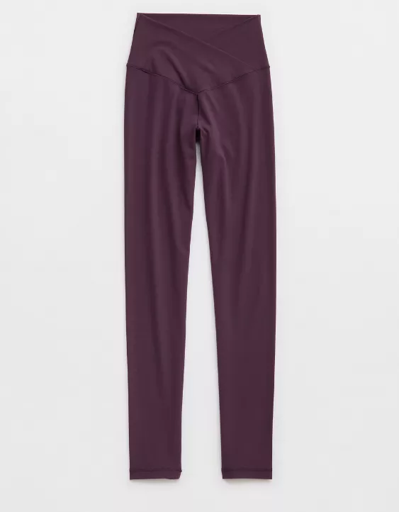 Aeo OFFLINE By Aerie Real Me High Waisted Crossover Legging