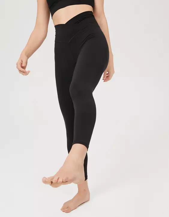 Aeo OFFLINE By Aerie Real Me High Waisted Crossover Legging