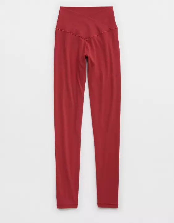 Aeo OFFLINE By Aerie Real Me High Waisted Crossover Legging