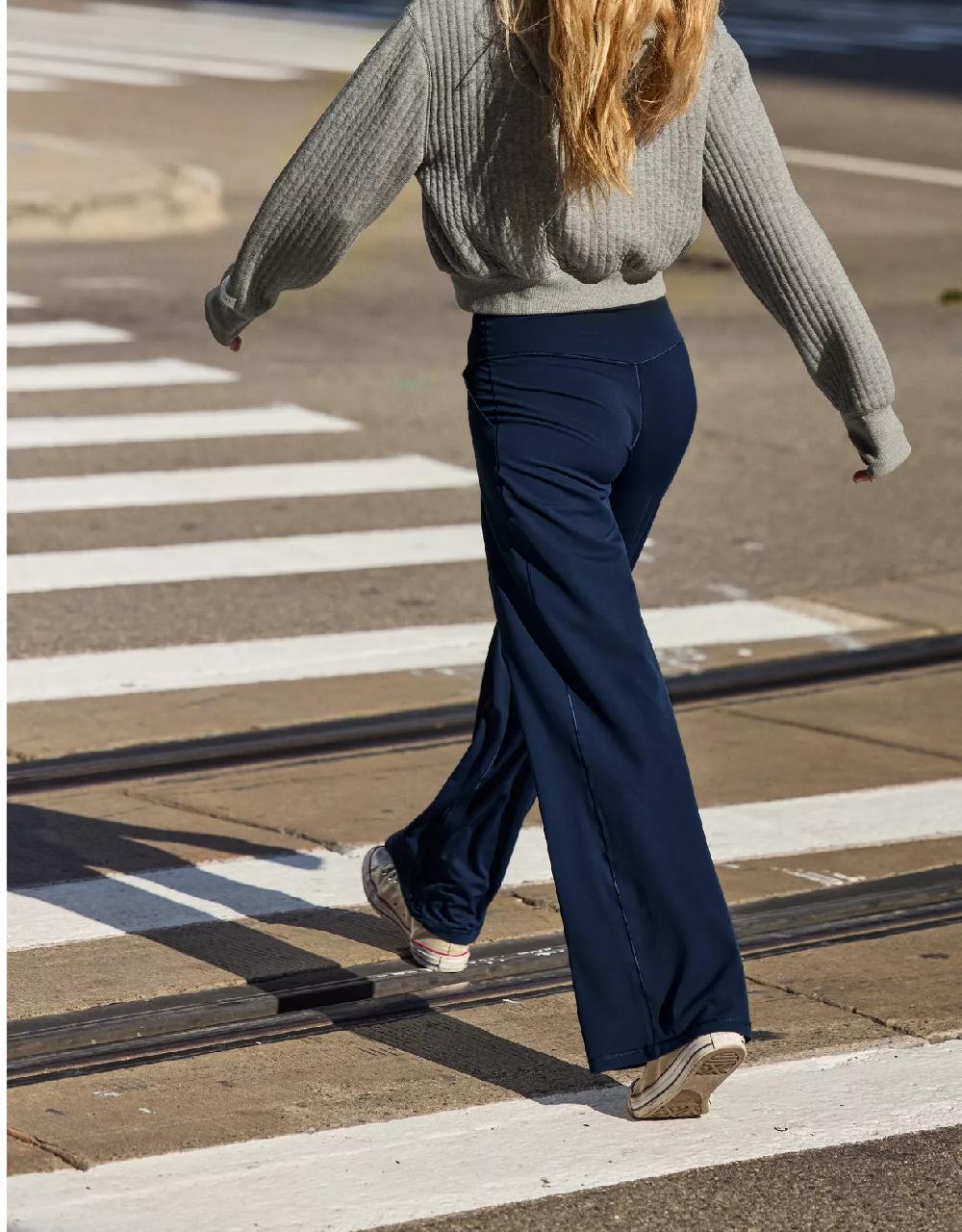 aeo OFFLINE By Aerie Real Me XTRA High Waisted Trouser