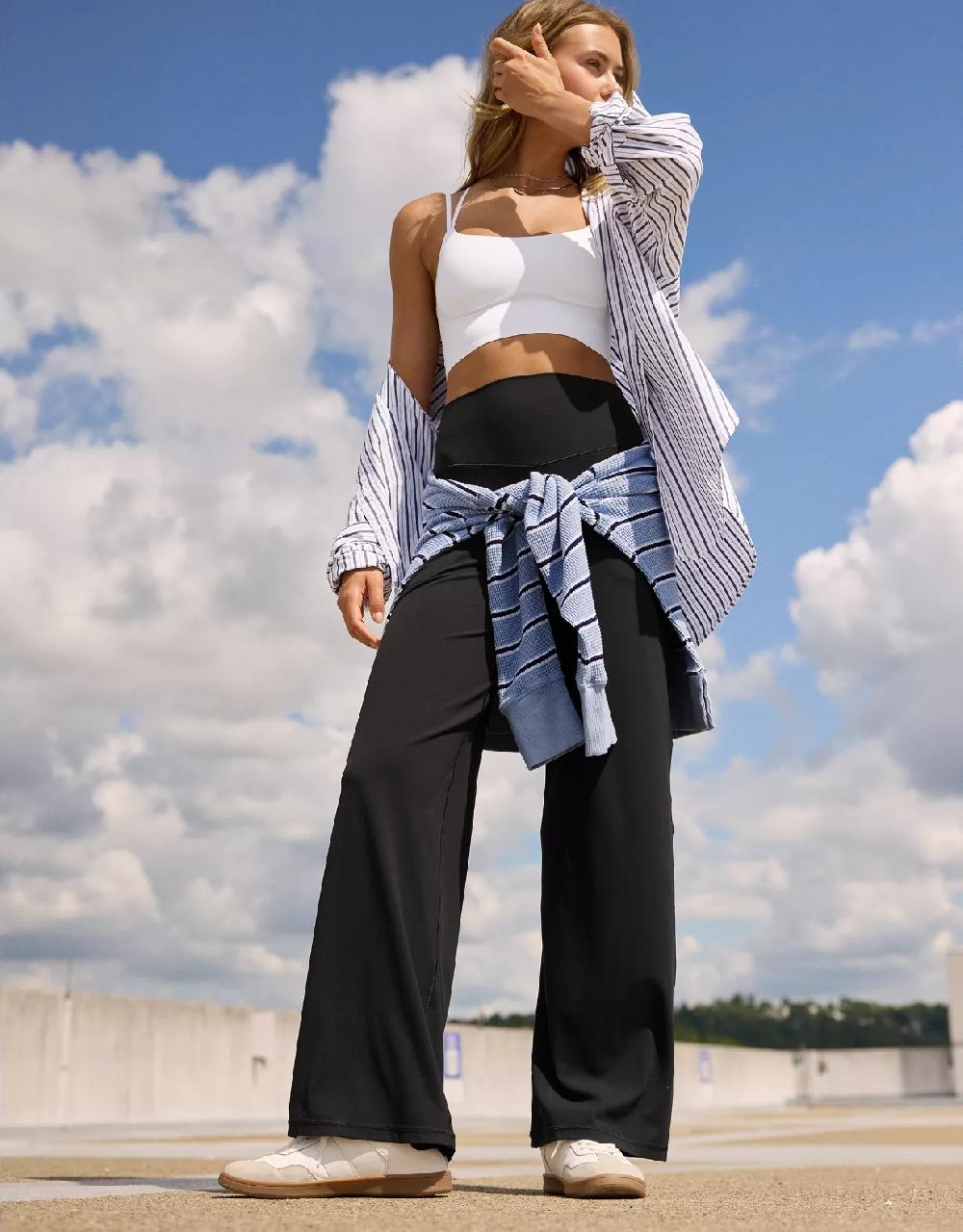 aeo OFFLINE By Aerie Real Me XTRA High Waisted Trouser