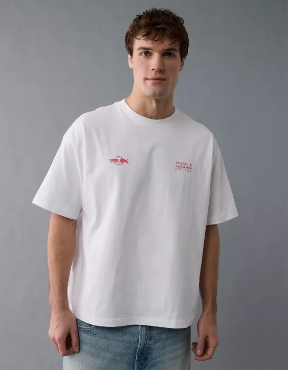 Aeo Oracle Red Bull Racing X AE Boxy Graphic T-Shirt