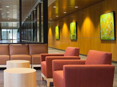 Aeron Cube And Cylinder Tables