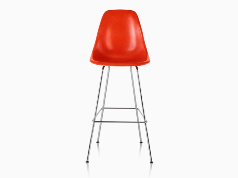 aeron Eames Molded Fiberglass Stool