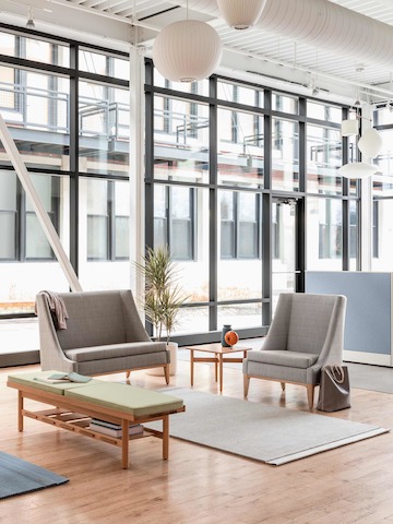 Aeron Nemschoff Iris Lounge Chair